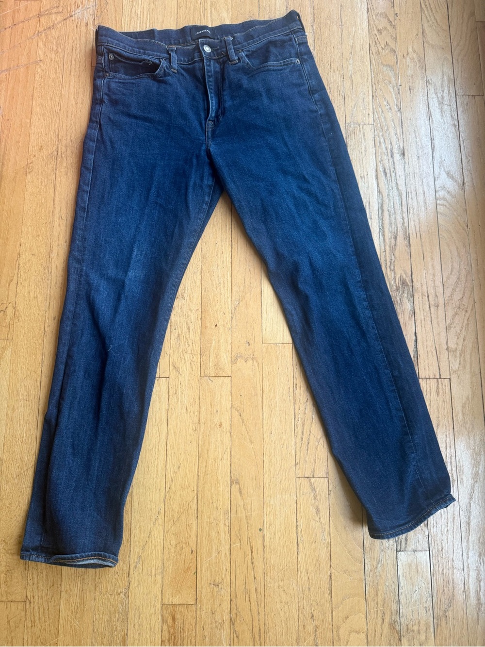 J Crew Classic Men's Dark Blue Denim Jeans